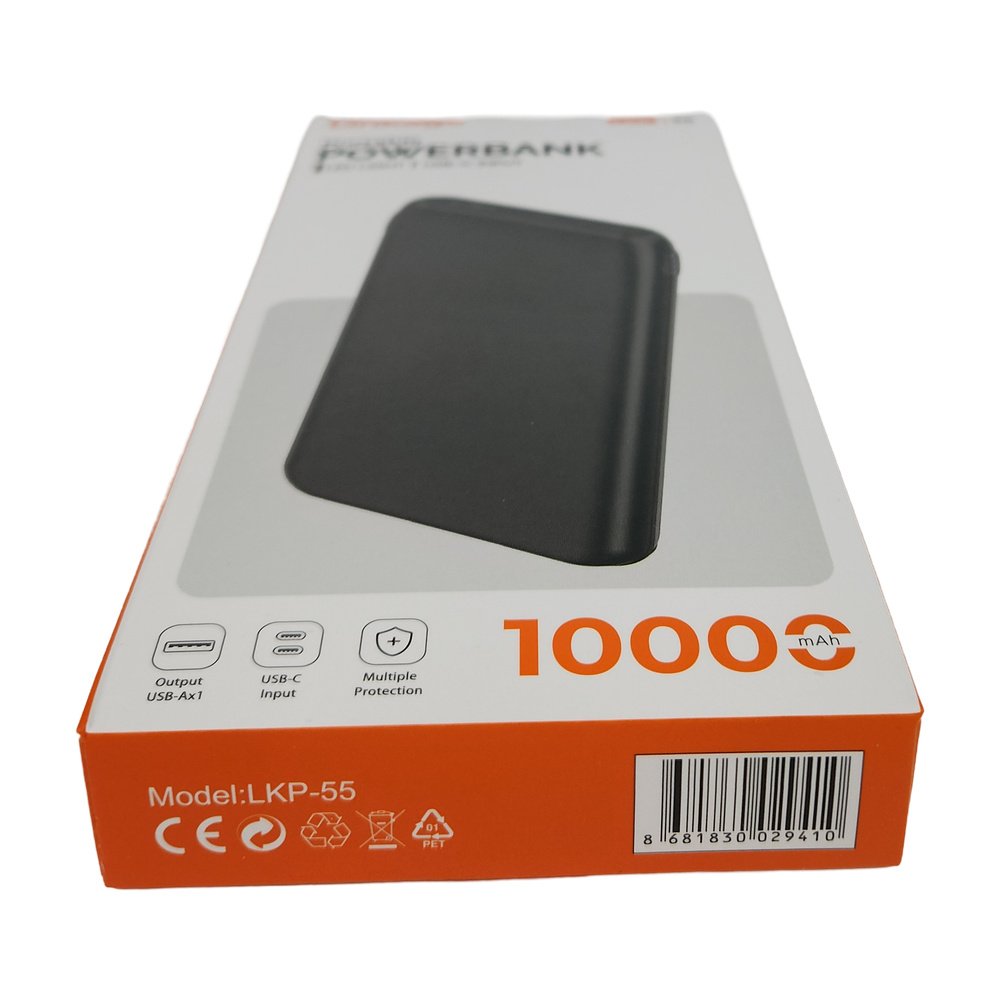 Powerbank 10.000 mAh Taşınabilir Şarj Aleti LKP-07 Powerbank 10.000 mAh Taşınabilir Şarj Aleti LKP-07