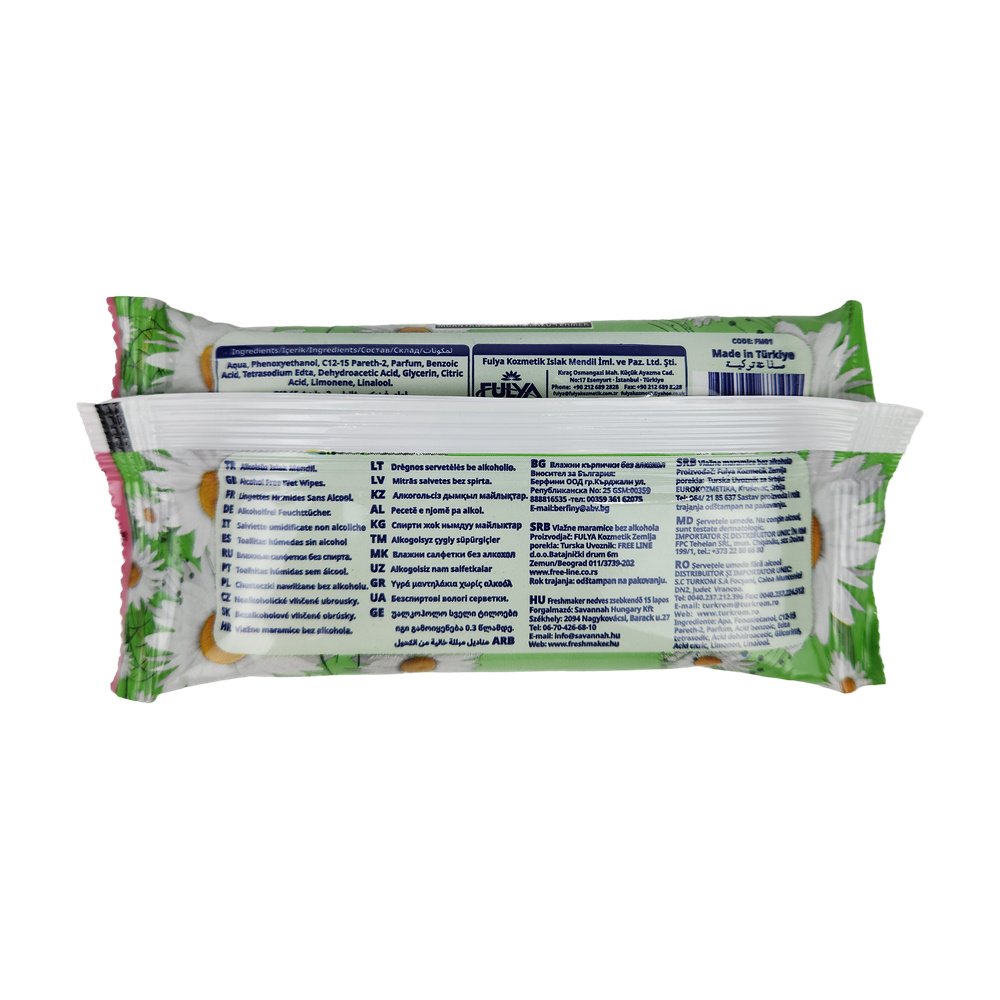 Freshmaker Cep Islak Mendil 15Li *36Ad Freshmaker Cep Islak Mendil 15Li *36Ad