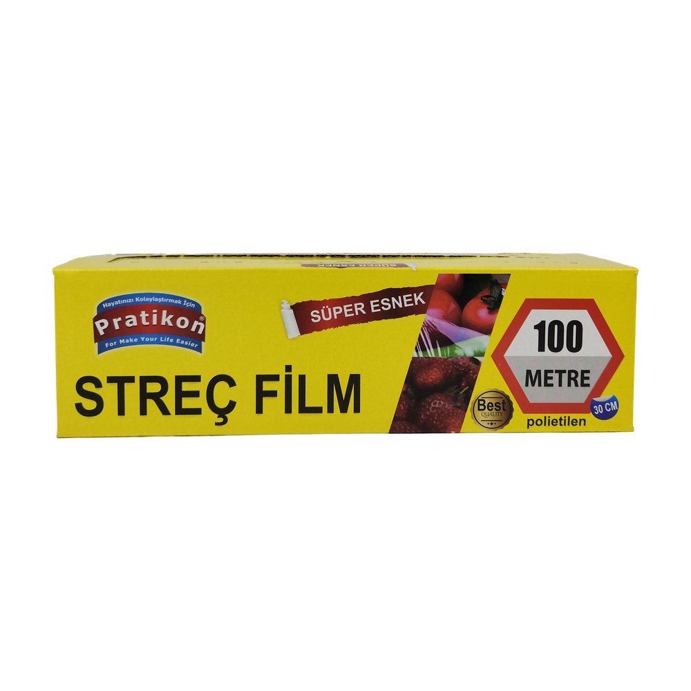 Streç Film 8 Mic 30Cm*100M Streç Film 8 Mic 30Cm*100M