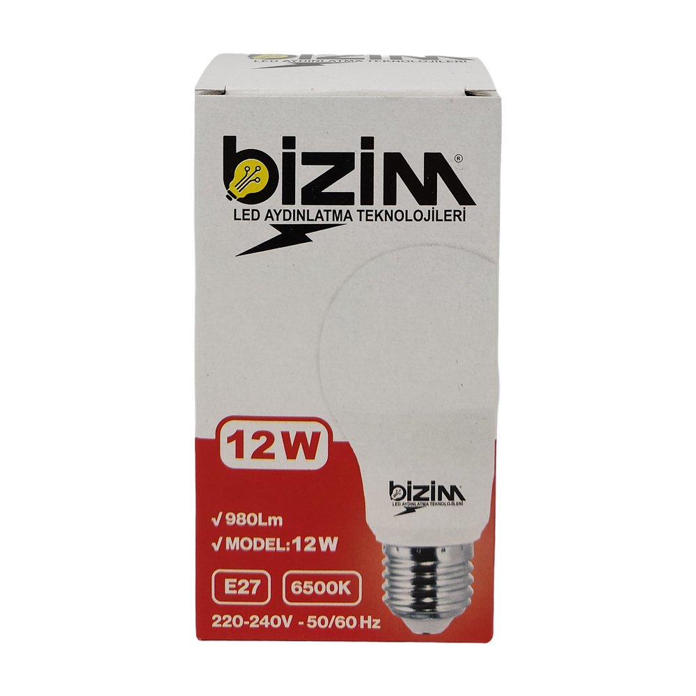 BİZİM 12W LED AMPÜL*24AD(GARANTİLİ) BİZİM 12W LED AMPÜL*24AD(GARANTİLİ)