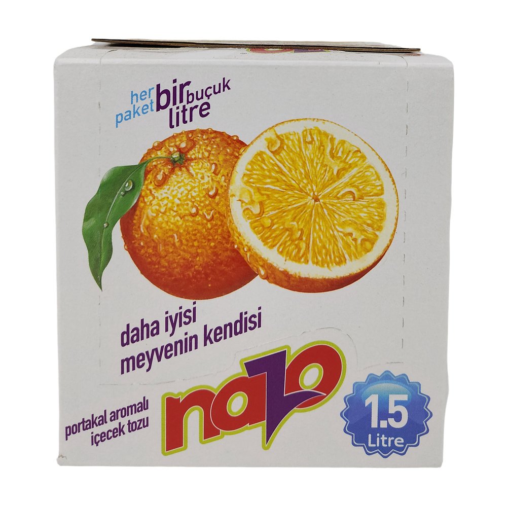 Nazo Portakal Aromalı 9Gr*24 Ad Nazo Portakal Aromalı 9Gr*24 Ad