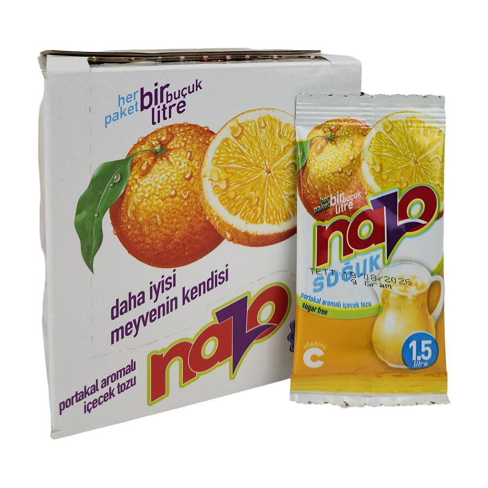 Nazo Portakal Aromalı 9Gr*24 Ad Nazo Portakal Aromalı 9Gr*24 Ad