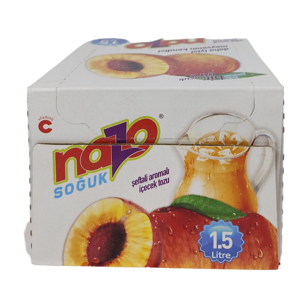 Nazo Şeftali Aromalı 9Gr*24 Ad Nazo Şeftali Aromalı 9Gr*24 Ad