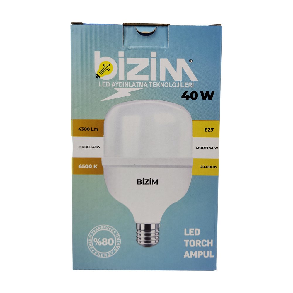 Bizim Torch 40W Led Ampul Bizim Torch 40W Led Ampul