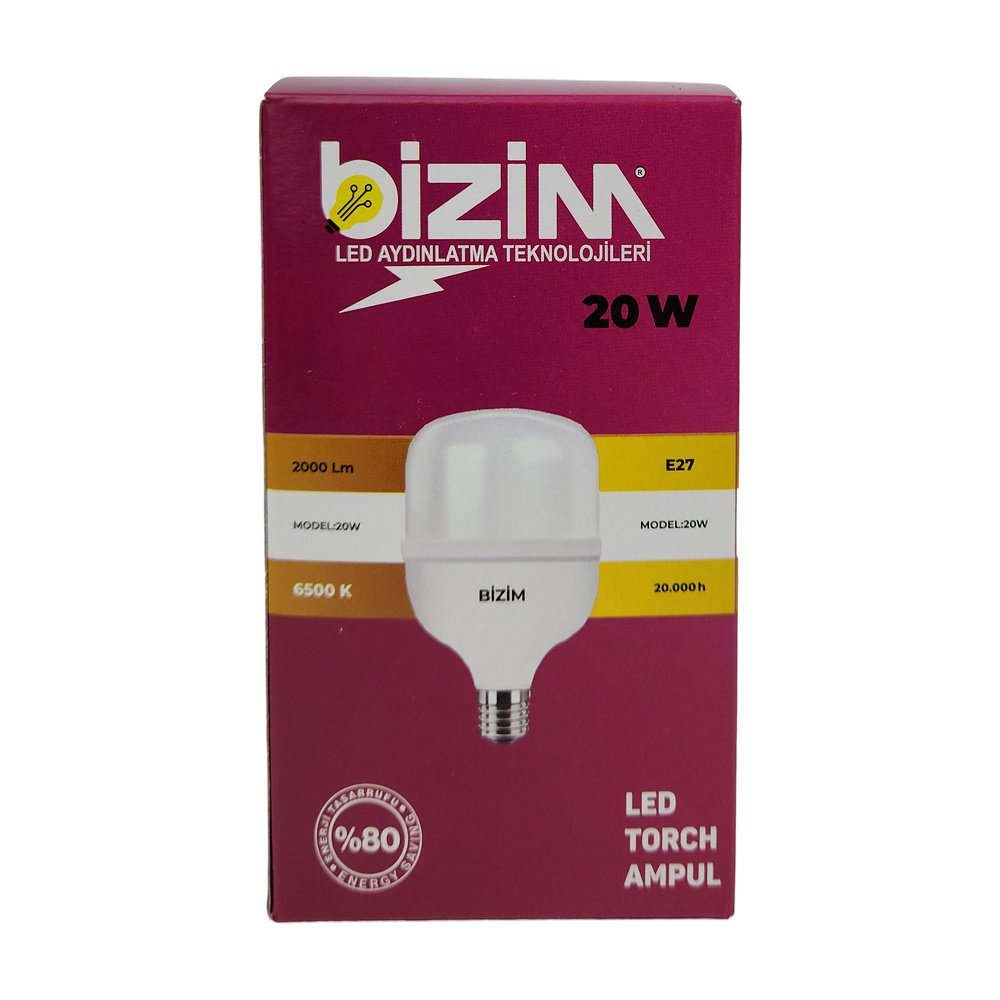 Bizim Torch 20W Led Ampul Bizim Torch 20W Led Ampul