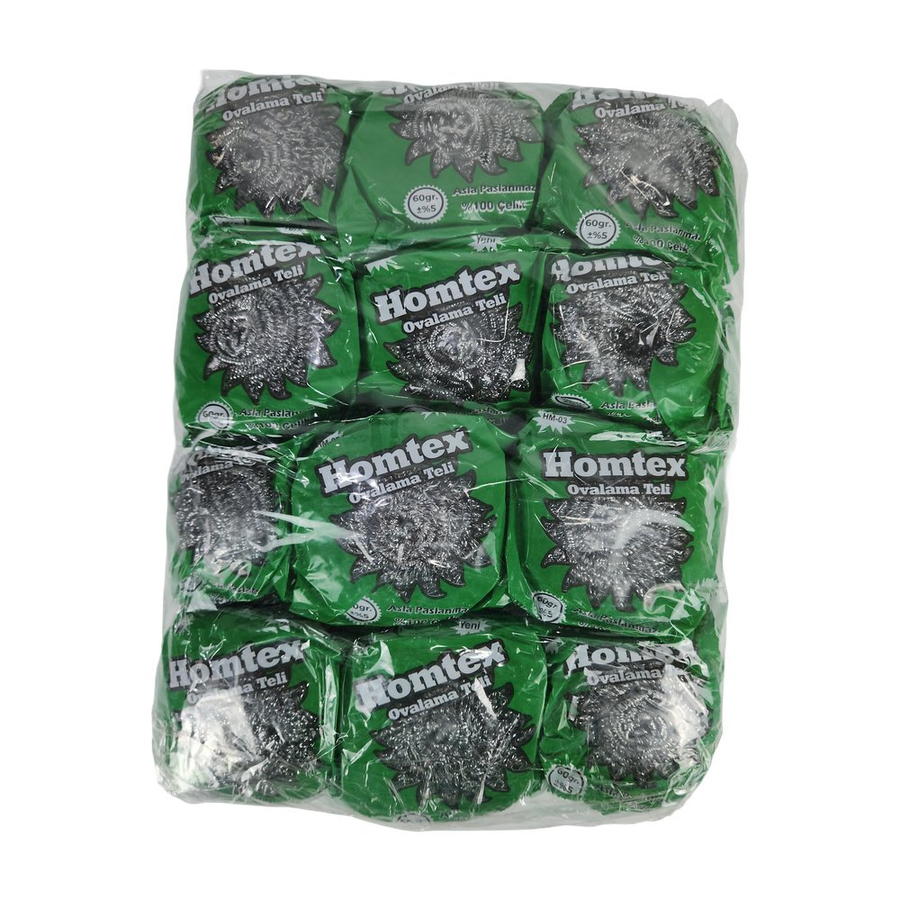60Gr Kalın Bulaşık Teli*24Ad 60Gr Kalın Bulaşık Teli*24Ad
