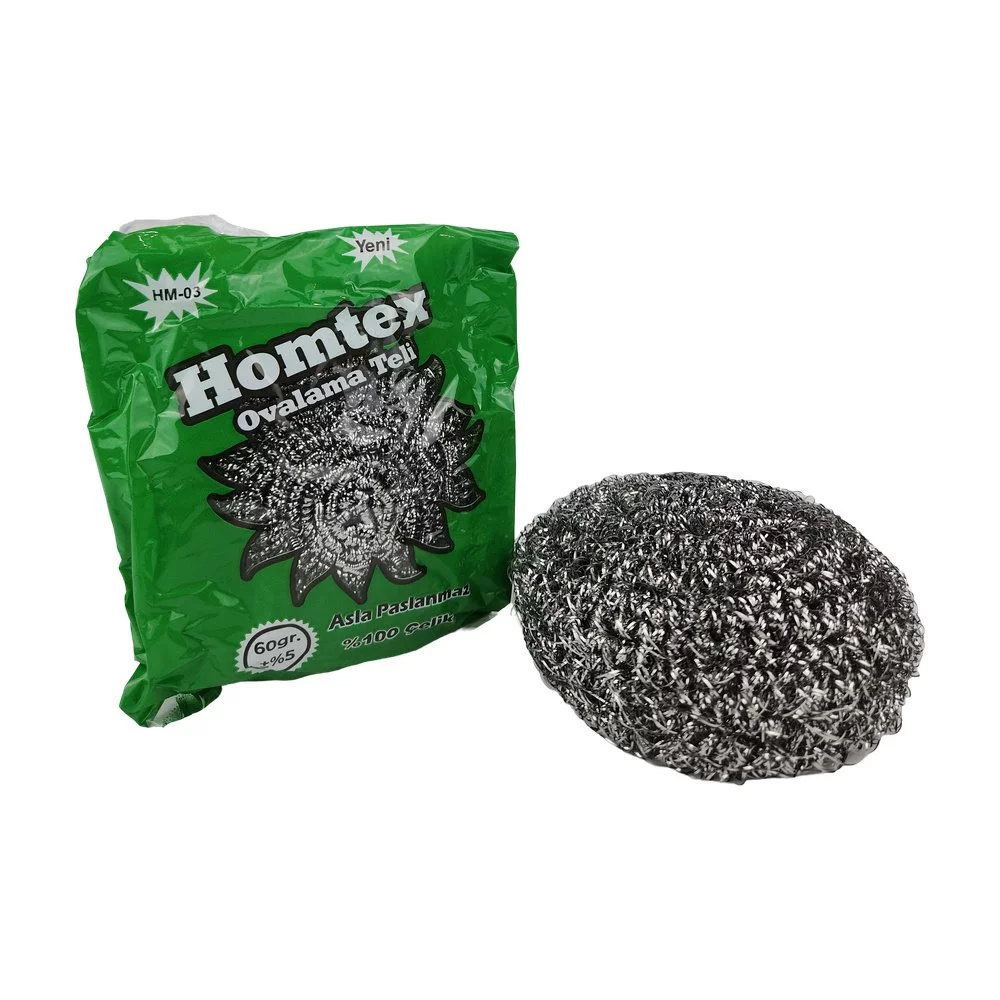 60Gr Kalın Bulaşık Teli*24Ad