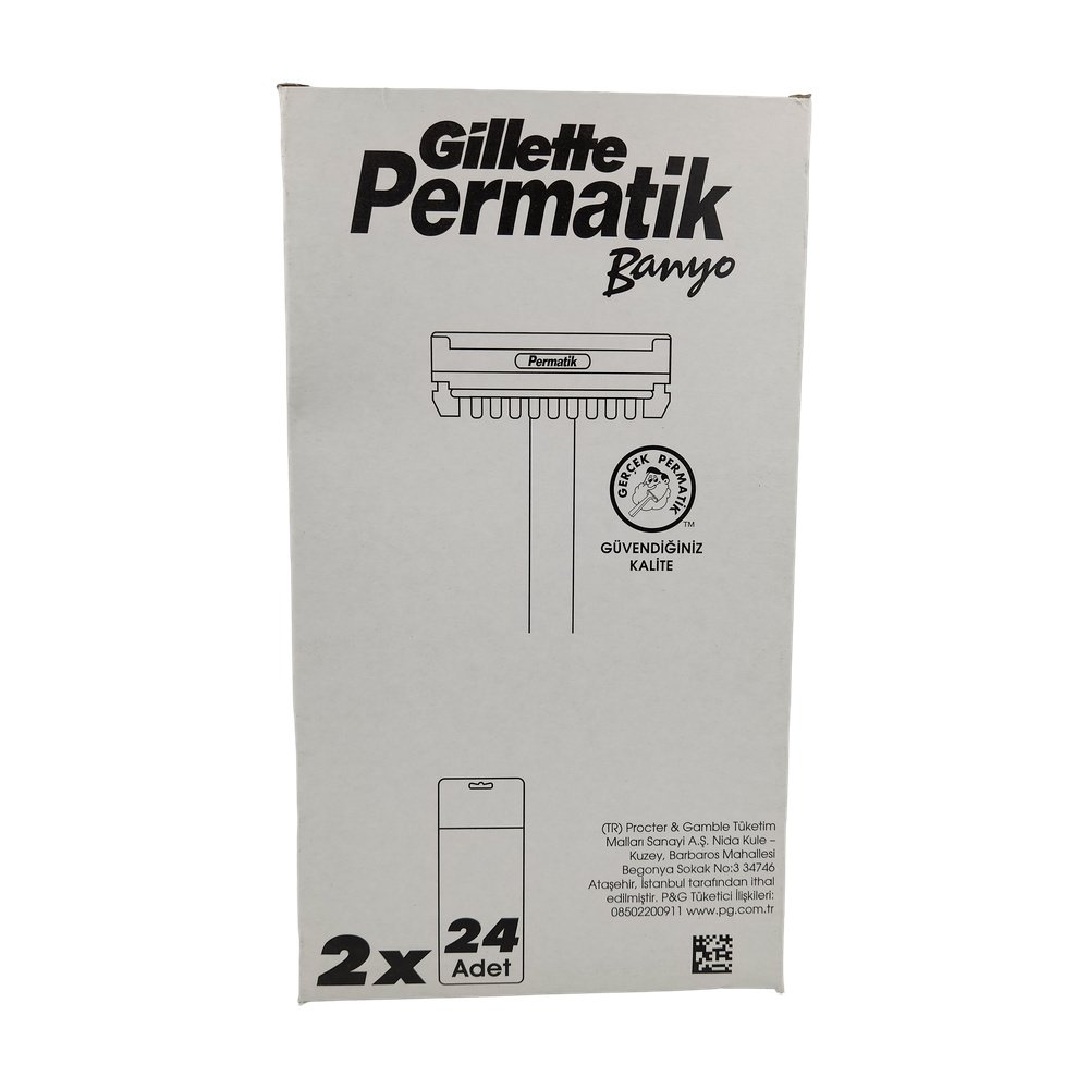 Gillette Permatik Banyo Jilet *48Adet Gillette Permatik Banyo Jilet *48Adet