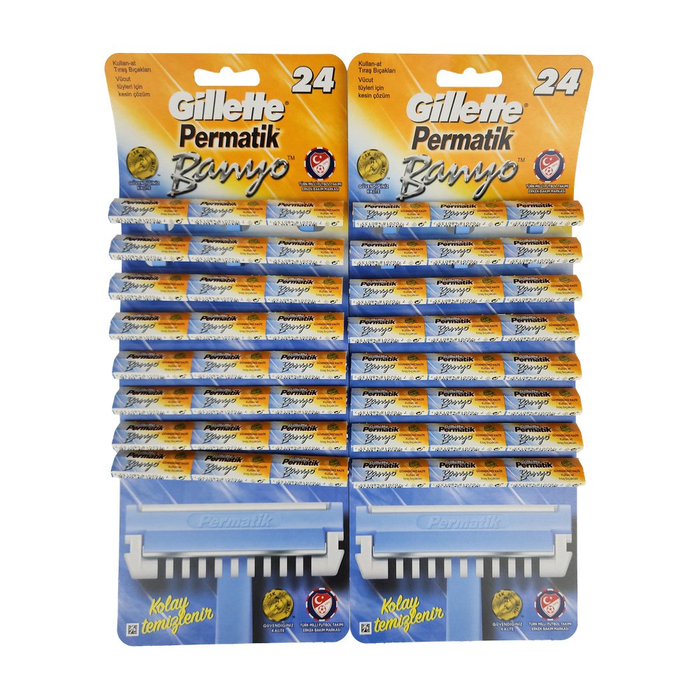 Gillette Permatik Banyo Jilet *48Adet Gillette Permatik Banyo Jilet *48Adet