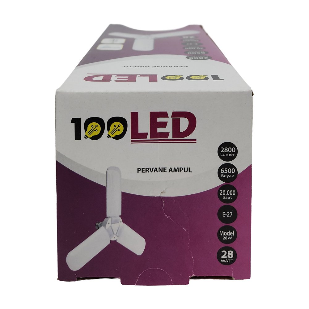 Pervane 3 Kanat Led Ampul 45W Pervane 3 Kanat Led Ampul 45W