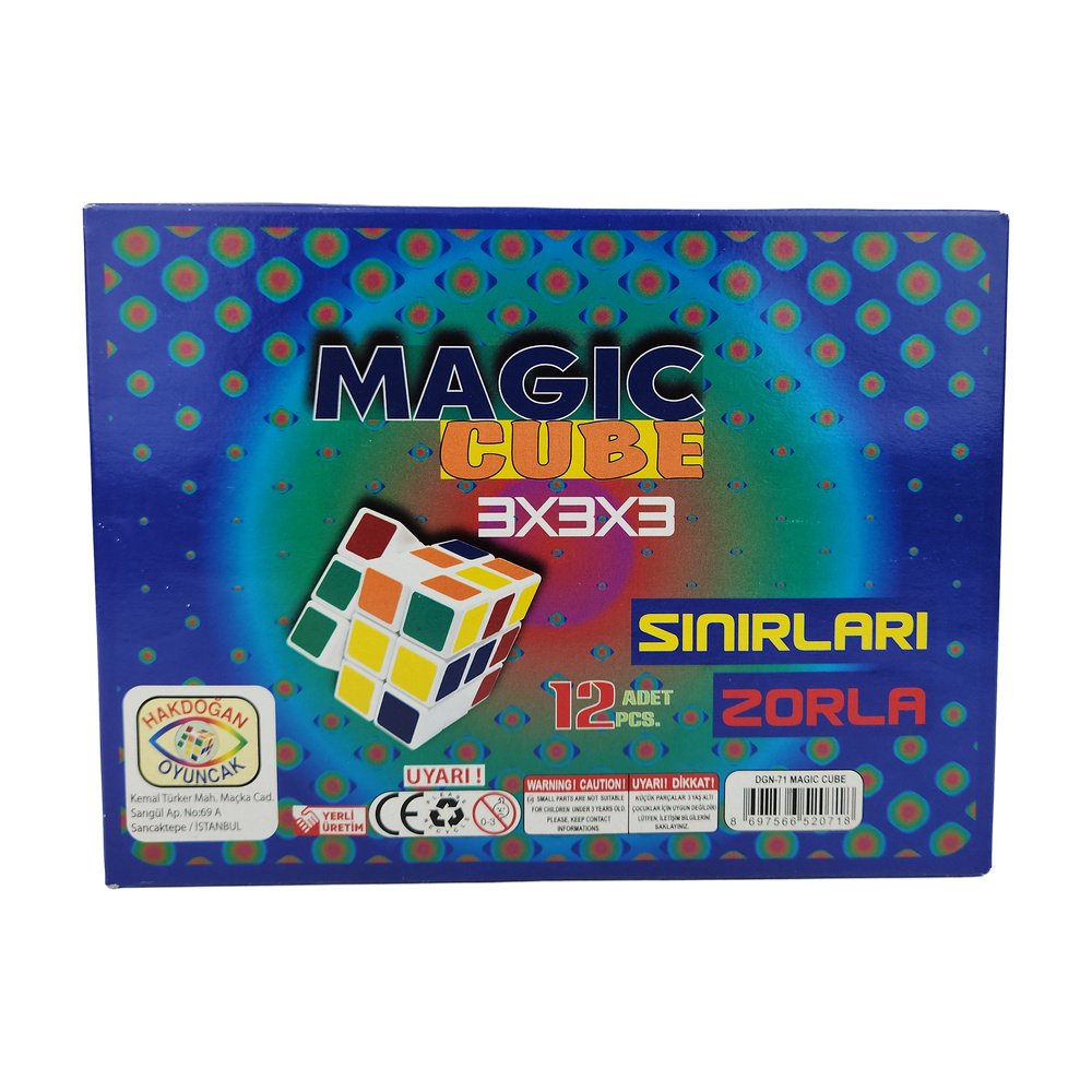 Olgun Zeka Küpü Rubik 12li Paket Olgun Zeka Küpü Rubik 12li Paket