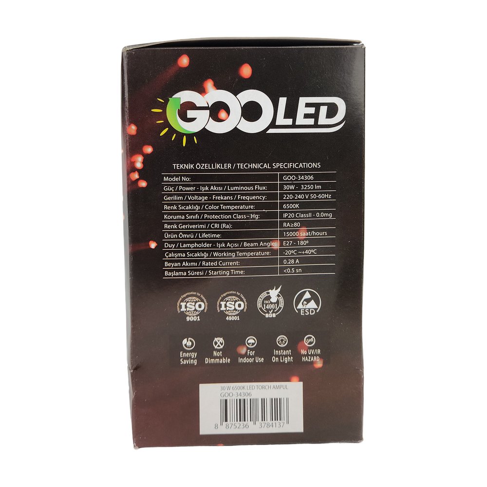Goo Led Ampul 30W Goo Led Ampul 30W