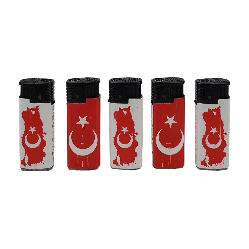Koko Rüzgarda Yanan Turbo Çakmak Bayraklı *50Ad Koko Rüzgarda Yanan Turbo Çakmak Bayraklı *50Ad