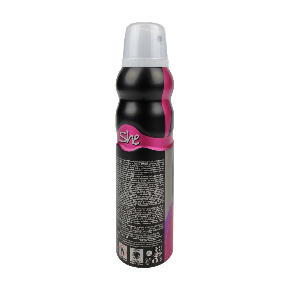 She Kadın Deodorant İs A Clubber ! 150 Ml She Kadın Deodorant İs A Clubber ! 150 Ml