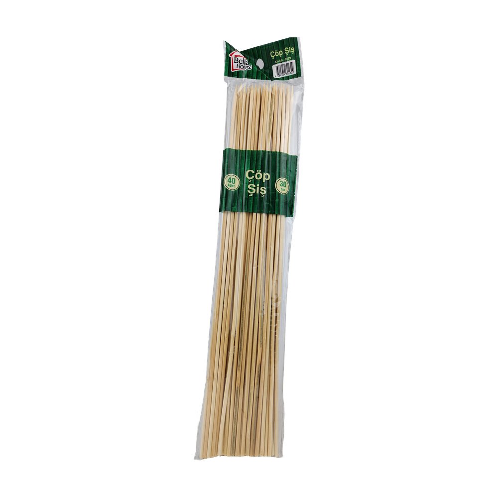 ÇÖP ŞİŞ 30 ADET 25CM ÇÖP ŞİŞ 30 ADET 25CM