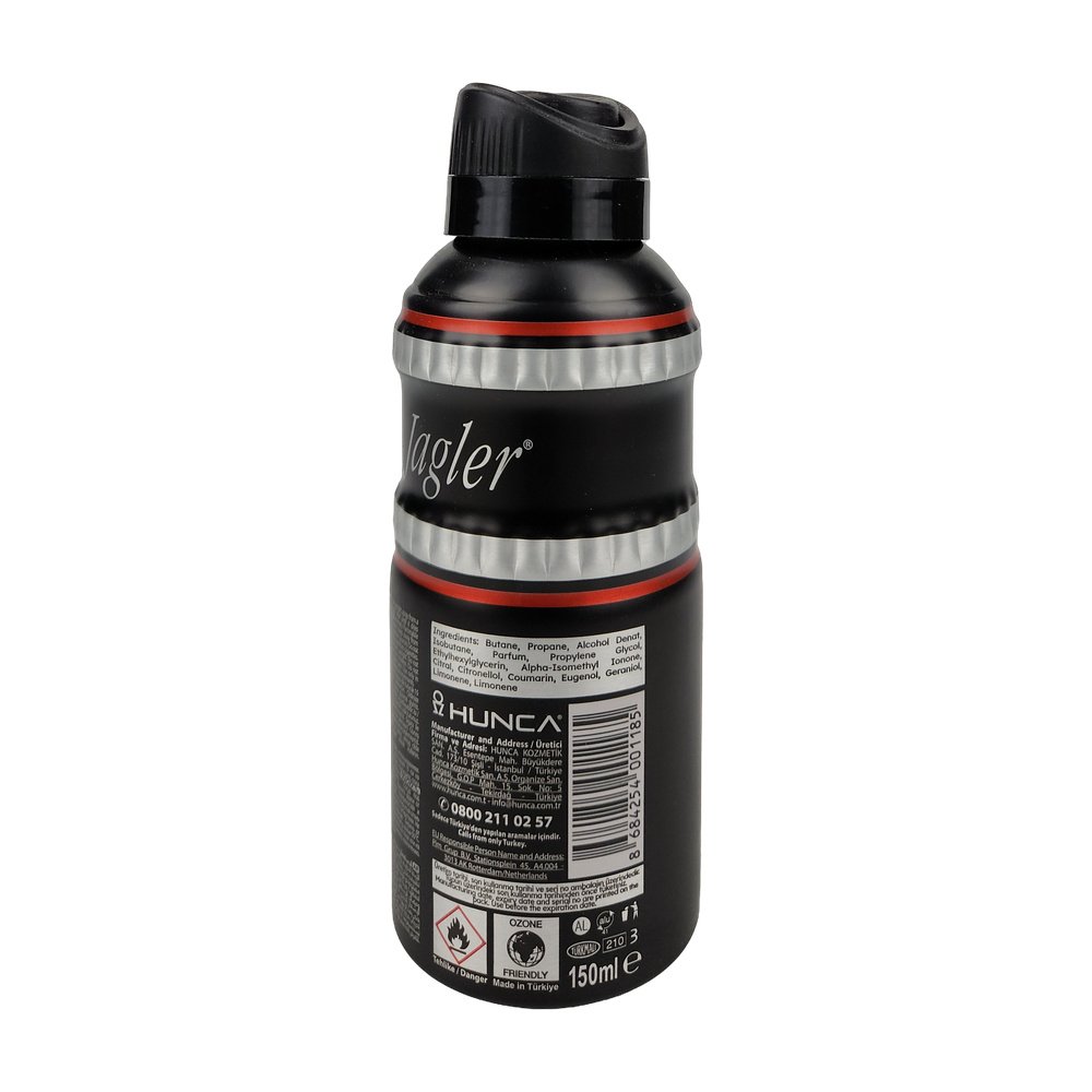 Jagler Black Erkek Deodorant 150Ml Jagler Black Erkek Deodorant 150Ml