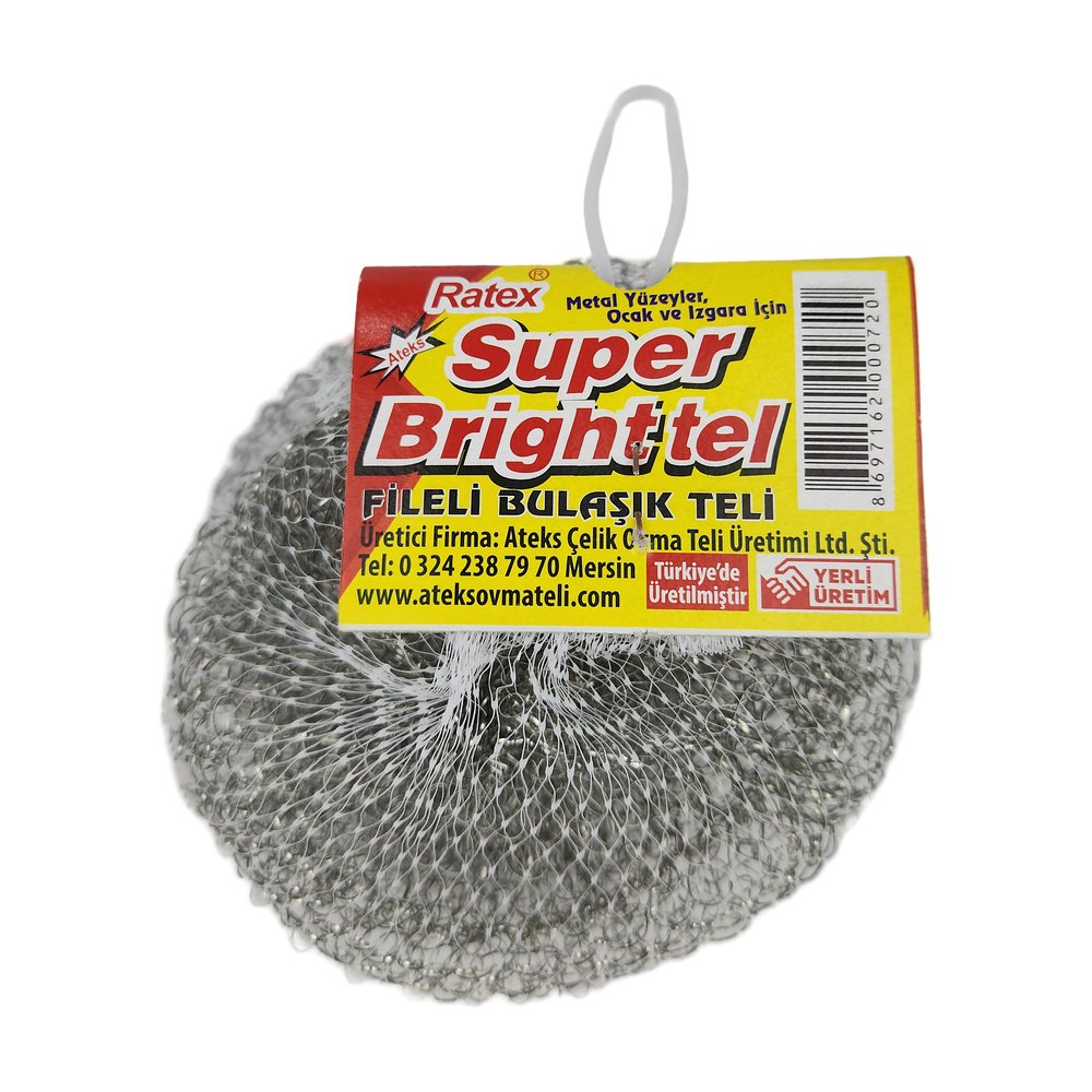4Lü Fileli Bulaşık Teli *20Ad 4Lü Fileli Bulaşık Teli *20Ad