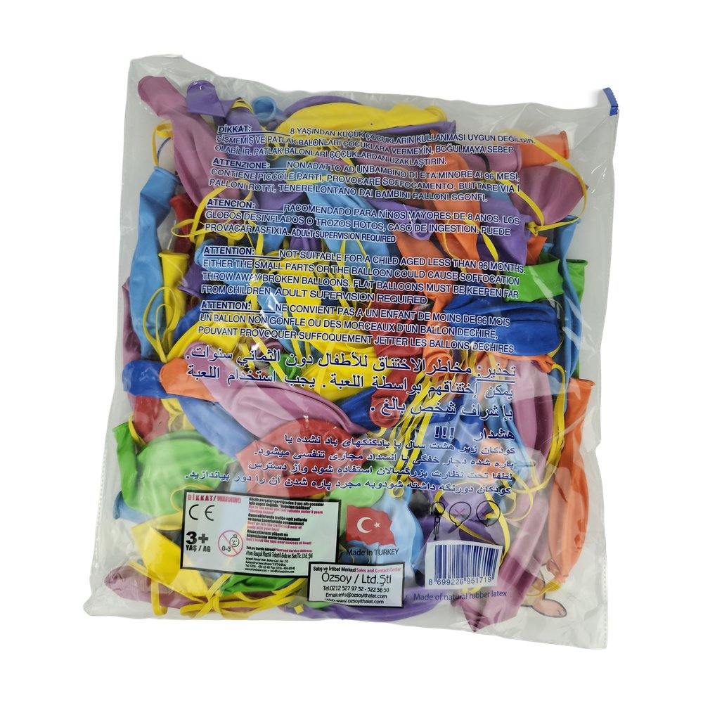 Balon Punch Atom *100Lü Balon Punch Atom *100Lü