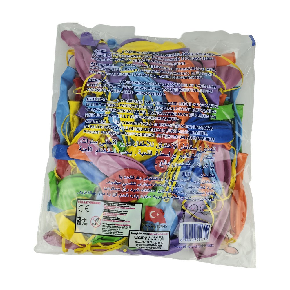Balon Punch Atom *100Lü Balon Punch Atom *100Lü