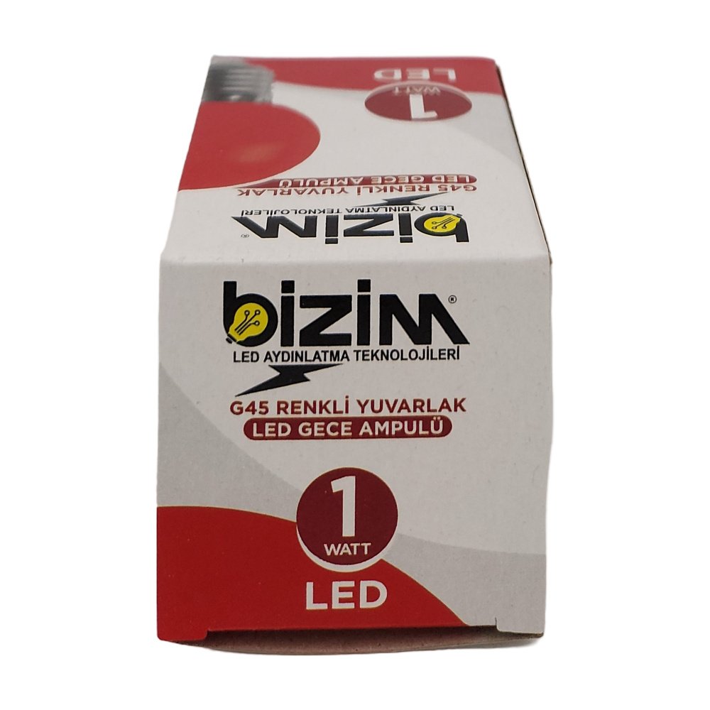 Bizim Gece Ampul 10W Kırmızı *10 Ad Bizim Gece Ampul 10W Kırmızı *10 Ad