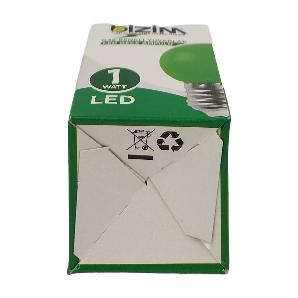 Bizim Gece Ampul 10W Yeşil *10 Ad Bizim Gece Ampul 10W Yeşil *10 Ad