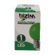 Bizim Gece Ampul 10W Yeşil *10 Ad Bizim Gece Ampul 10W Yeşil *10 Ad