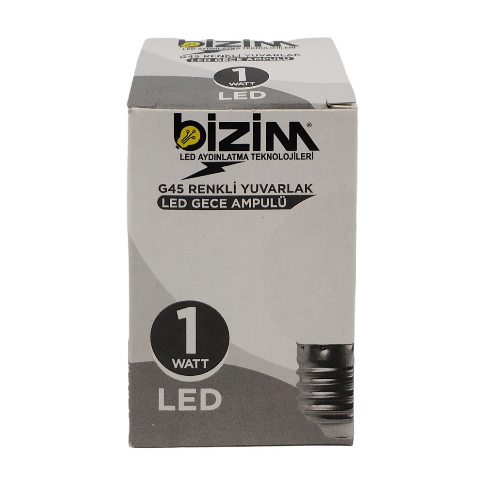 Bizim Gece Ampul 10W Beyaz *10 Ad Bizim Gece Ampul 10W Beyaz *10 Ad