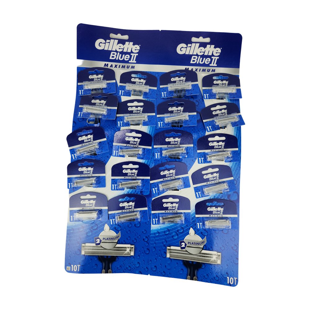 Gillette Blue-2 Kartela *20Ad Gillette Blue-2 Kartela *20Ad