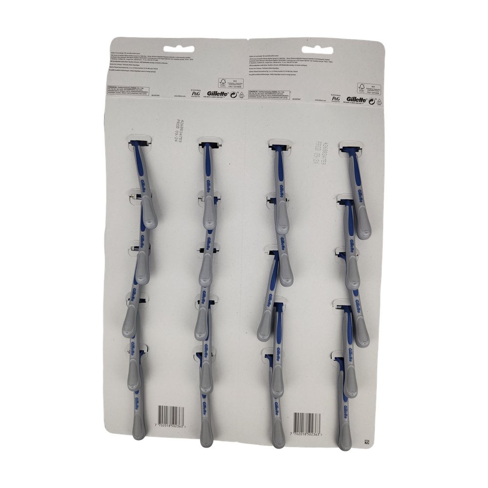 Gillette Blue-2 Kartela *20Ad Gillette Blue-2 Kartela *20Ad