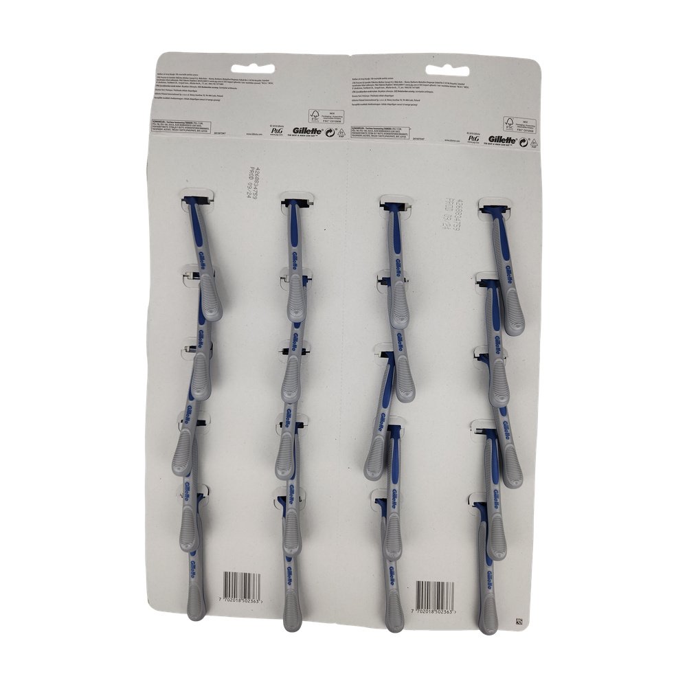 Gillette Blue-2 Kartela *20Ad Gillette Blue-2 Kartela *20Ad