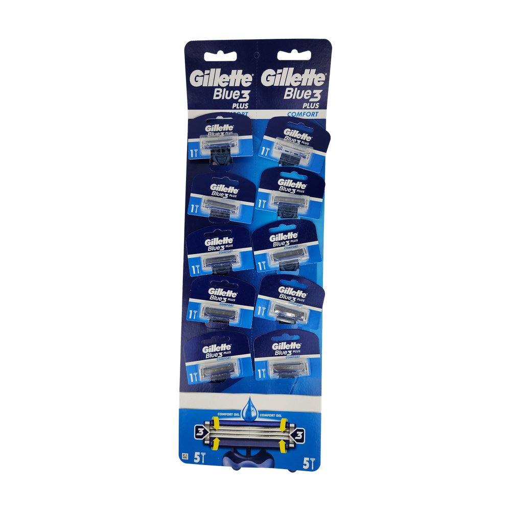 Gillette Blue-3 Kartela *10Ad Gillette Blue-3 Kartela *10Ad