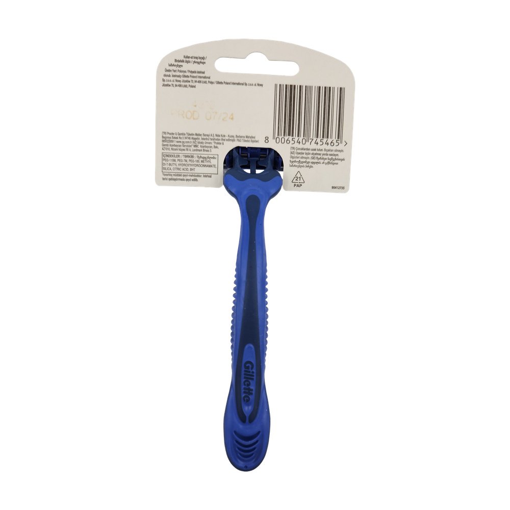 Gillette Blue-3 Kartela *10Ad Gillette Blue-3 Kartela *10Ad