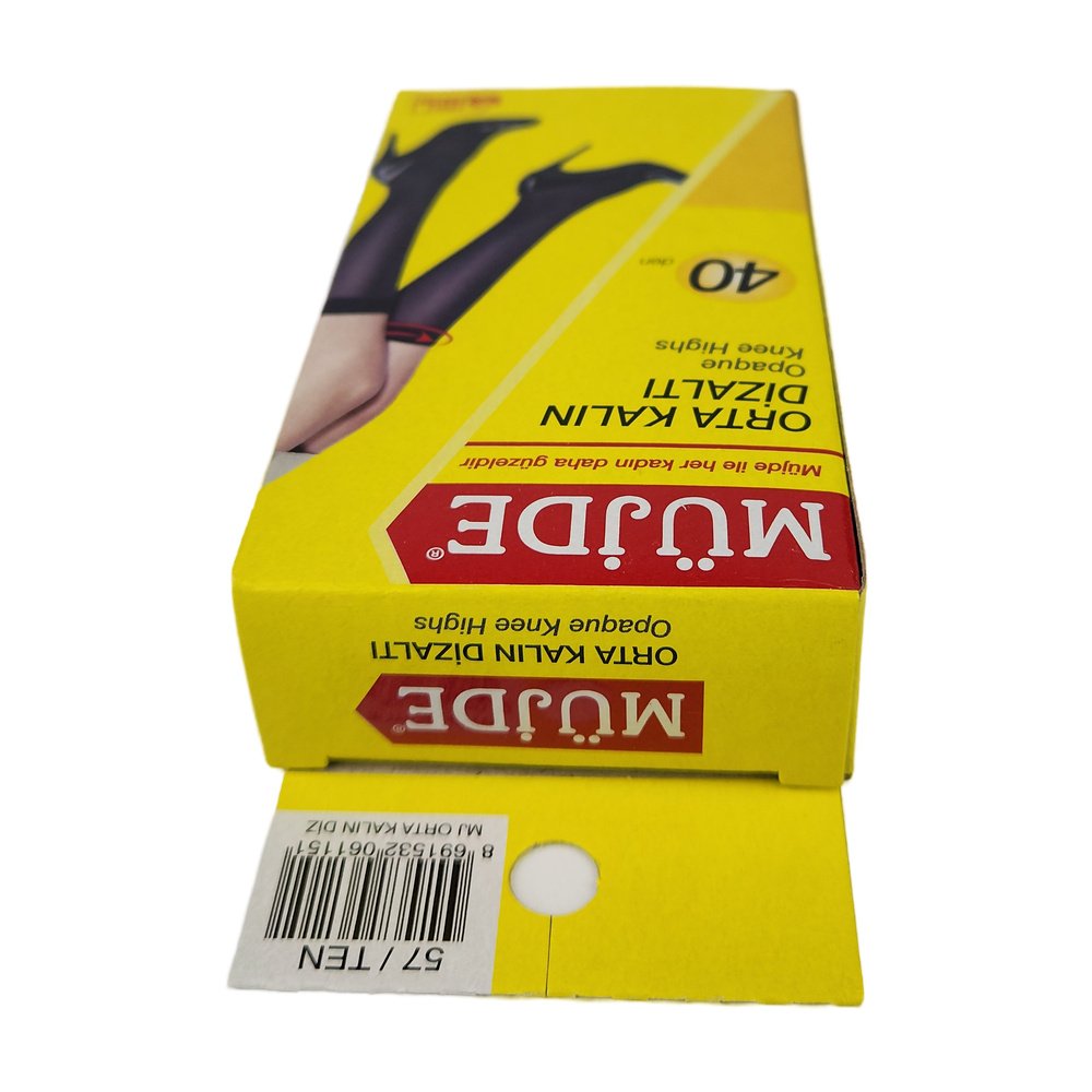 Müjde Ortakalın Dizaltı Çorap Ten Rengi *24Ad Müjde Ortakalın Dizaltı Çorap Ten Rengi *24Ad