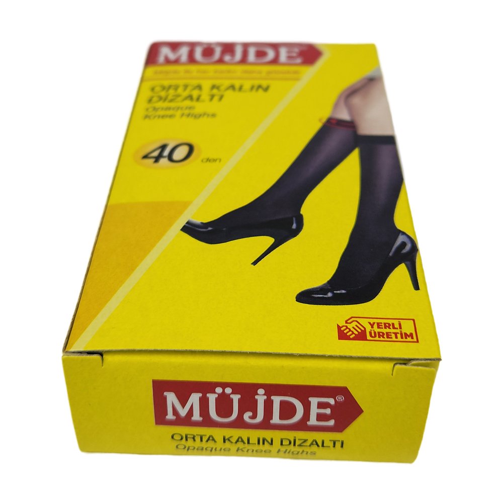 Müjde Ortakalın Dizaltı Çorap Ten Rengi *24Ad Müjde Ortakalın Dizaltı Çorap Ten Rengi *24Ad
