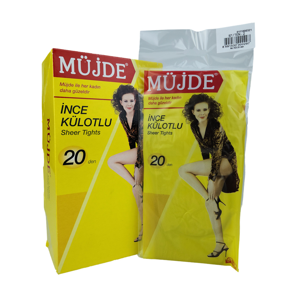 Müjde Külotlu Çorap Ten Rengi 2 Beden *6Ad Müjde Külotlu Çorap Ten Rengi 2 Beden *6Ad