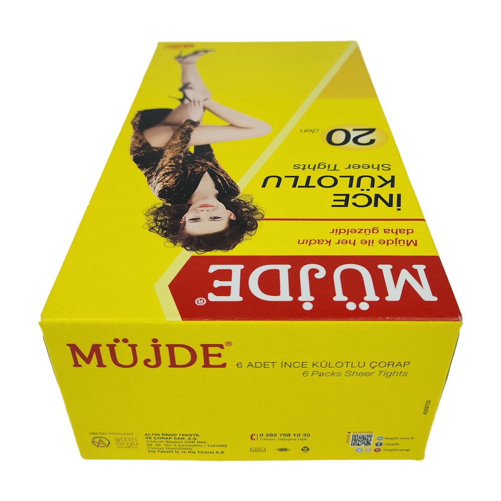 Müjde Külotlu Çorap Ten Rengi 3 Beden *6Ad Müjde Külotlu Çorap Ten Rengi 3 Beden *6Ad