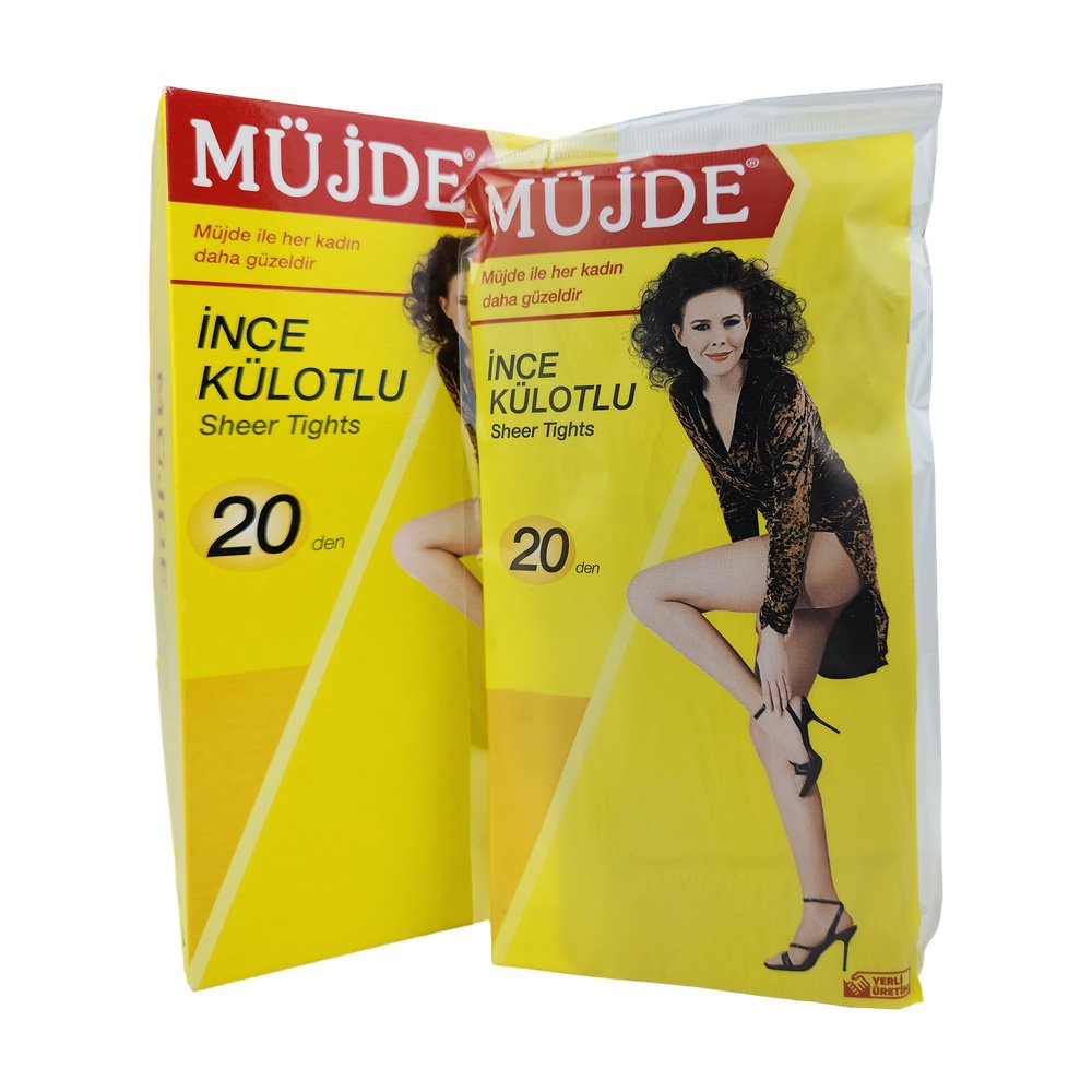 Müjde Külotlu Çorap Ten Rengi 3 Beden *6Ad Müjde Külotlu Çorap Ten Rengi 3 Beden *6Ad