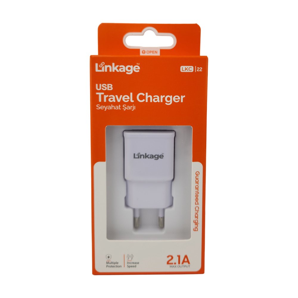 Şarj Aleti Soketi 2.0A - USB Girişli LKC-22 Şarj Aleti Soketi 2.0A - USB Girişli LKC-22