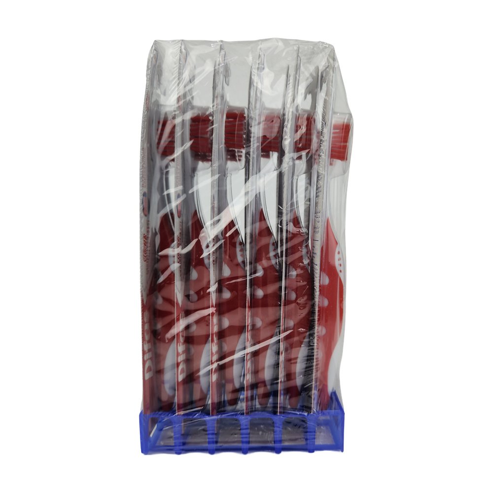 Difaş Takımlı Fırça Kırmızı-Beyaz *12Ad Difaş Takımlı Fırça Kırmızı-Beyaz *12Ad