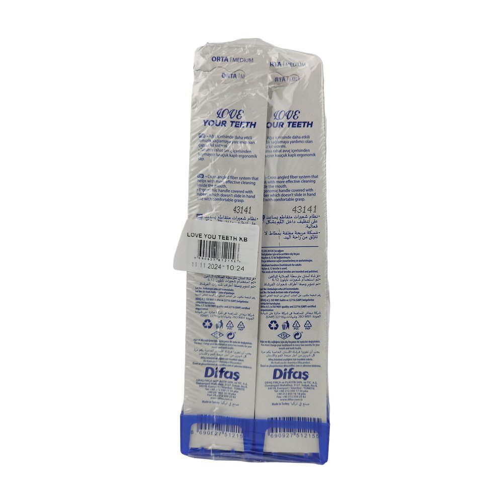 Difaş Takımlı Fırça Kırmızı-Beyaz *12Ad Difaş Takımlı Fırça Kırmızı-Beyaz *12Ad
