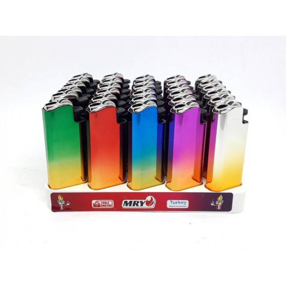 Mry Metal Taşlı Çakmak *30Adet