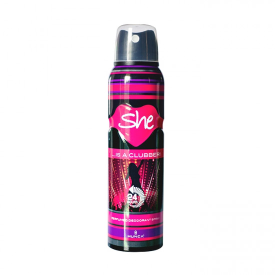 She Kadın Deodorant İs A Clubber ! 150 Ml