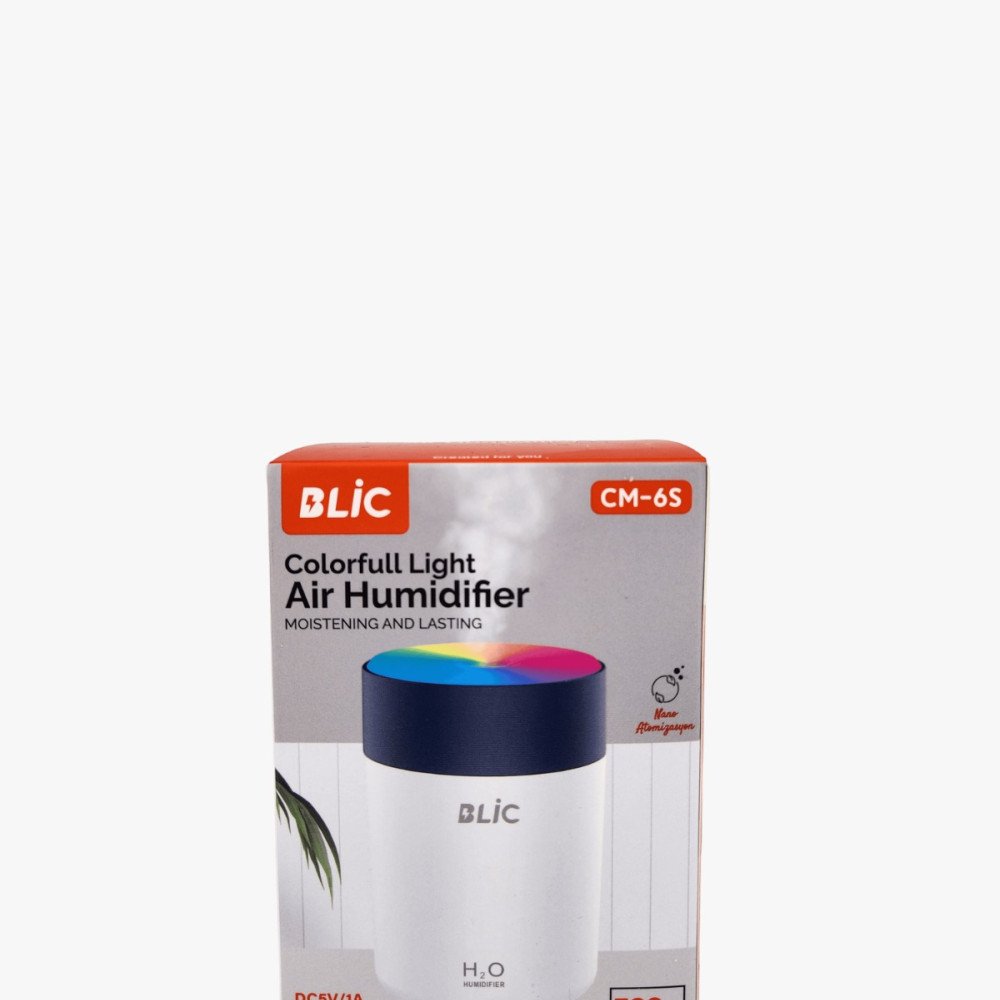 BLİC RENKLİ IŞIKLI HAVA NEMLENDİRİCİ CM-6S 300ML