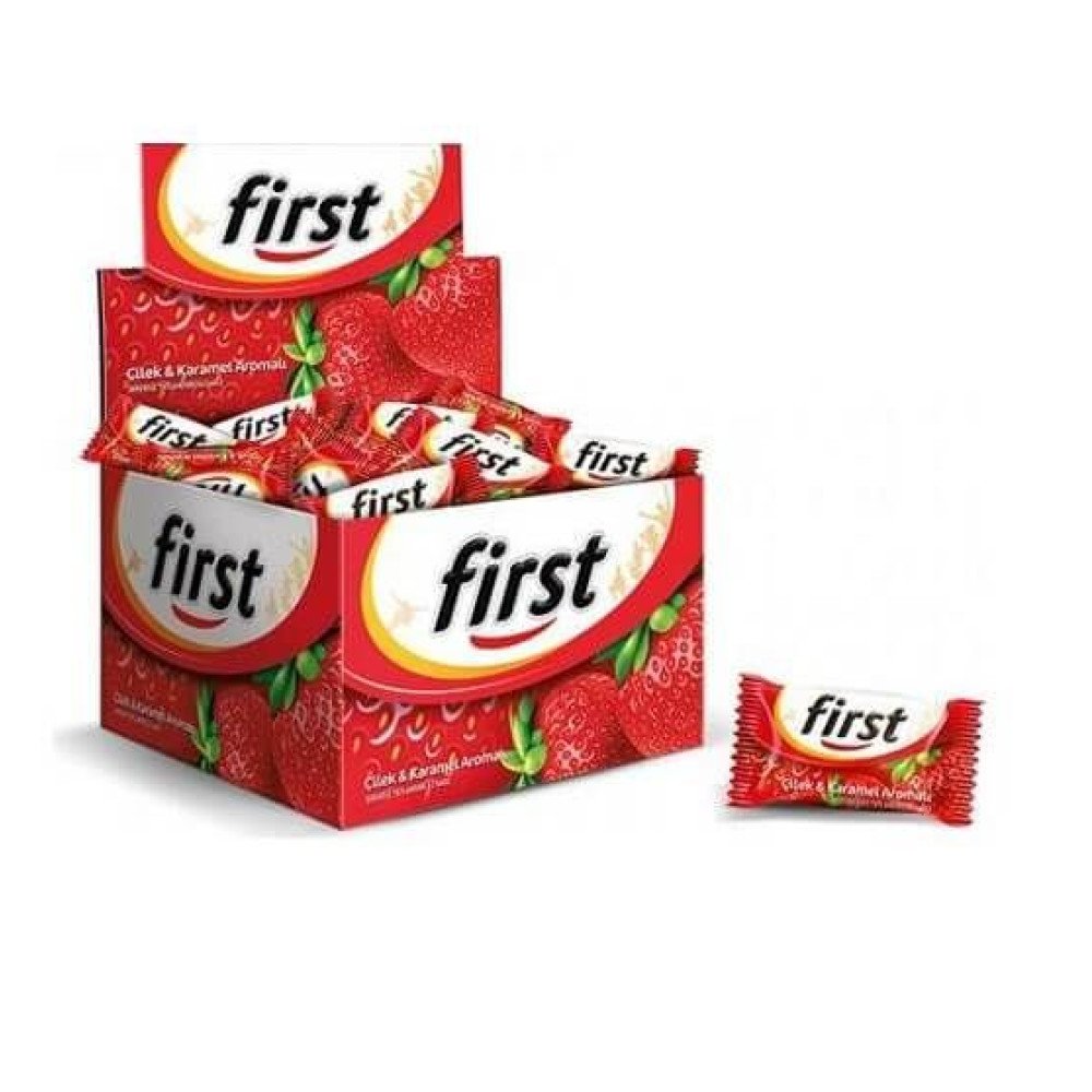 First Tekli Sakız Çilekli *200Ad First Tekli Sakız Çilekli *200Ad
