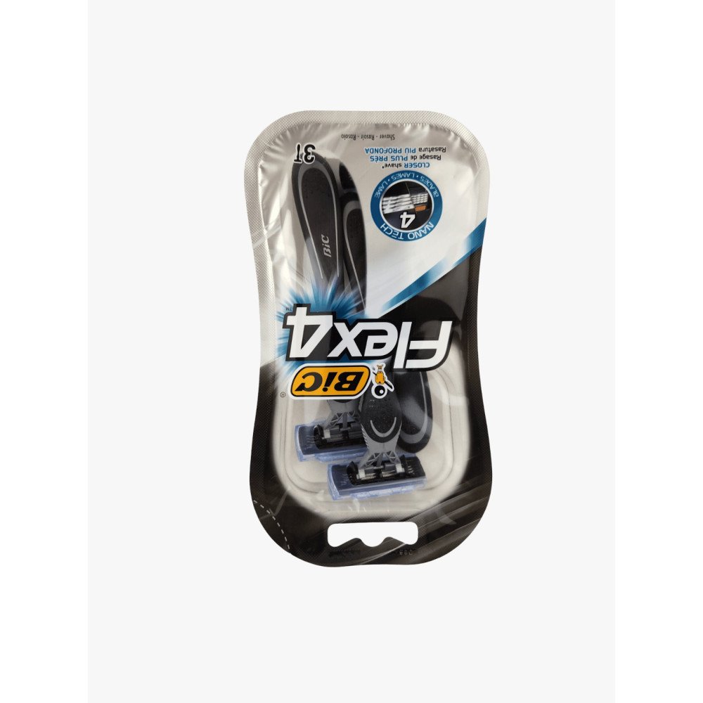 BIC FLEX4 NANO TECH TIRAŞ BIÇAĞI x3 ADET