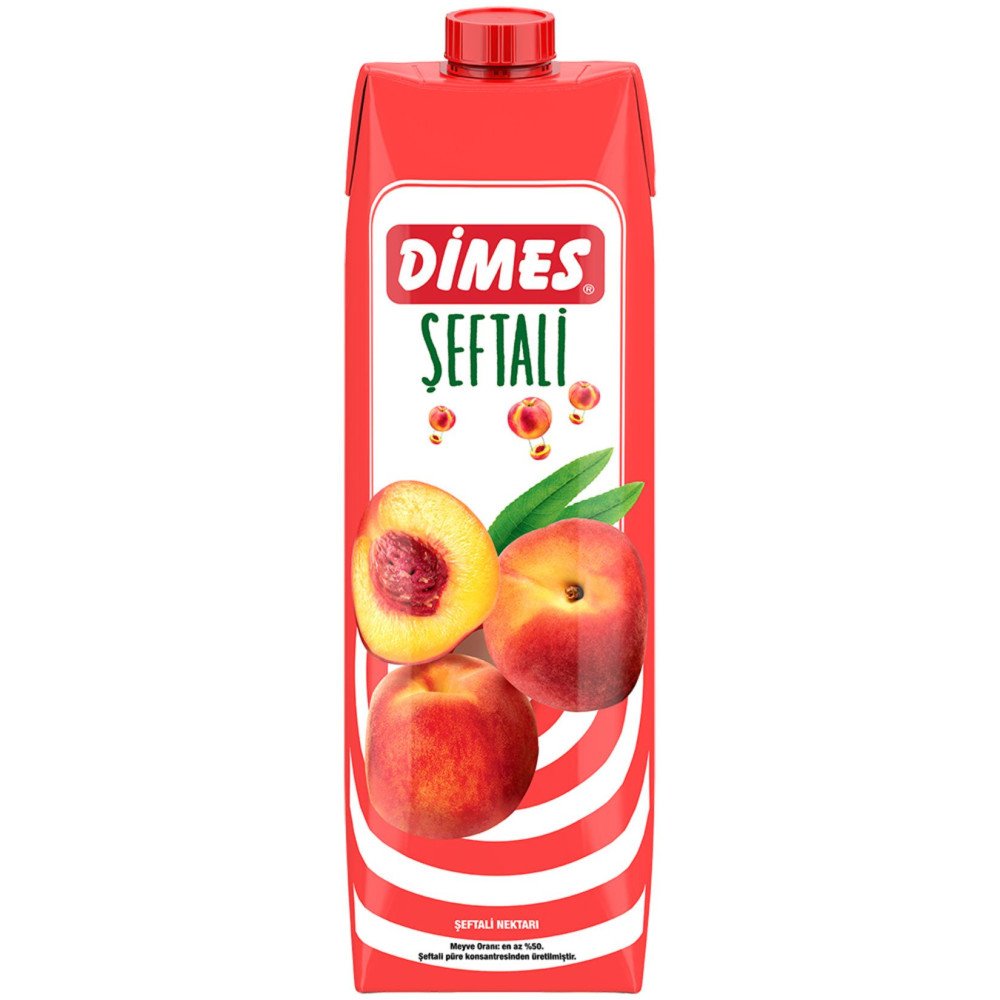 Dimes Şeftali Nektarı 1 L *12 Adet