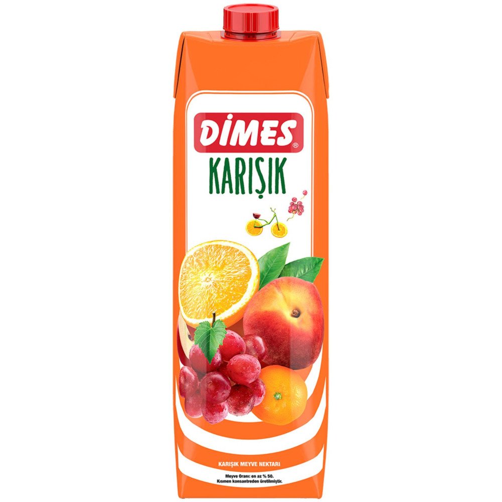 Dimes Karışık Meyve Nektarı 1000 Ml *12 Adet