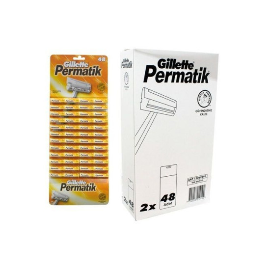 Gillette Permatik Tekli *96 Adet