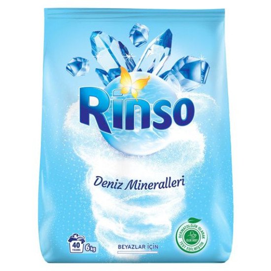 Rinso Matik 6 Kg Beyaz Deniz Mineralleri *1 Adet