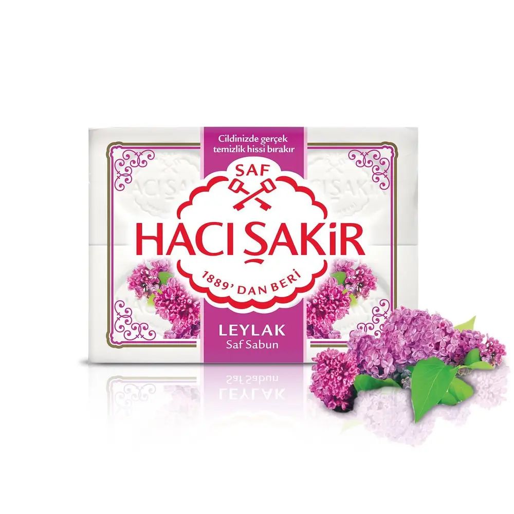 Hacı Şakir 4X150 Gr Leylak Banyo Sabunu *15 Adet Hacı Şakir 4X150 Gr Leylak Banyo Sabunu *15 Adet